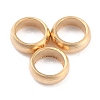 Rack Plating Brass Spacer Beads KK-O139-16B-G-1