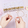 DIY ABS Plastic Imitation Pearl & CCB Beads Stretch Bracelets Making Kits DIY-YW0011-54-4