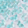 Transparent Spray Painted Glass Beads GLAA-S190-018A-04-1