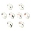 8Pcs Handmade Porcelain Beads PORC-CJ0001-32-1
