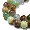 Natural Serpentine Beads Strands G-R494-A03-03-3