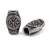 304 Stainless Steel European Beads STAS-G334-04AS-1