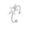 304 Stainless Steel Cuff Rings RJEW-D334-08P-2