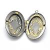 Brass Locket Pendants KK-F717-08AB-NR-3