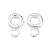 Brass Tube Bails KK-C163-10B-S-1