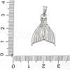 304 Stainless Steel Pendants STAS-B141-03E-P-3