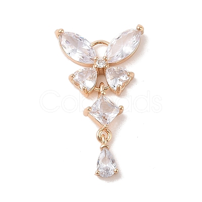 Butterfly Charms KK-B100-058G-1