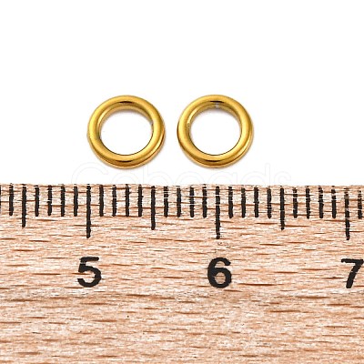 304 Stainless Steel Linking Rings LS-STAS-H235-10C-G-1