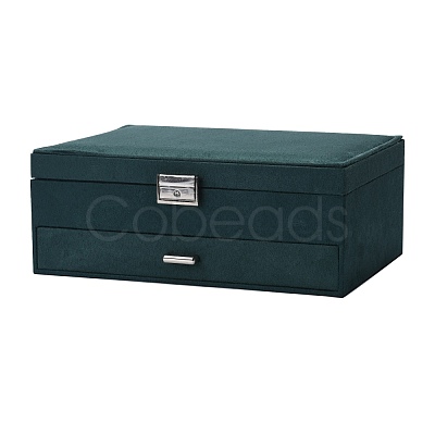 Velvet & Wood Jewelry Boxes VBOX-I001-04C-1