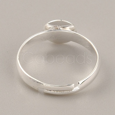 Adjustable Brass Finger Rings Components KK-WH0054-22A-S-1