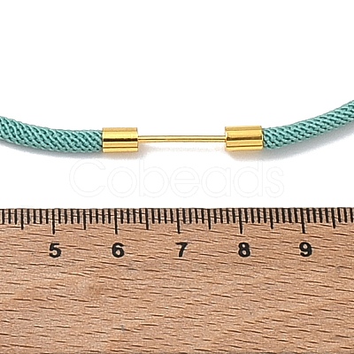 Adjustable Nylon Cord Necklace Making KK-CBACFA2-02G-32-1