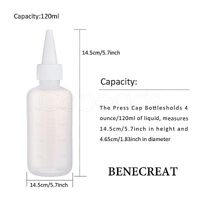 120ml Plastic Glue Bottles TOOL-BC0008-26-1