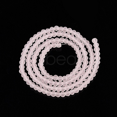 Transparent Glass Beads Strands EGLA-A044-T1mm-MD22-1