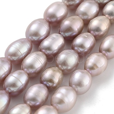 Natural Cultured Freshwater Pearl Beads Strands PEAR-P062-08J-1