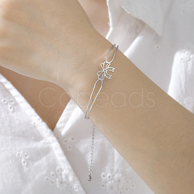 304 Stainless Steel Cuff Bangles for Women FS-WG13D36-01-1