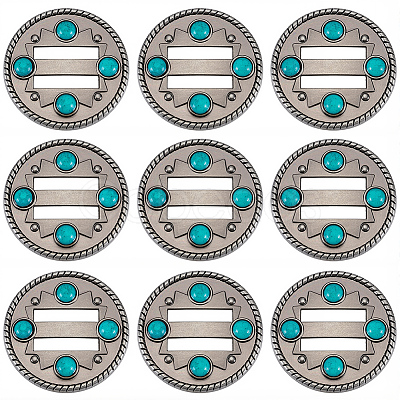 10Pcs Alloy Plastic Buckles FIND-CY0001-90-1