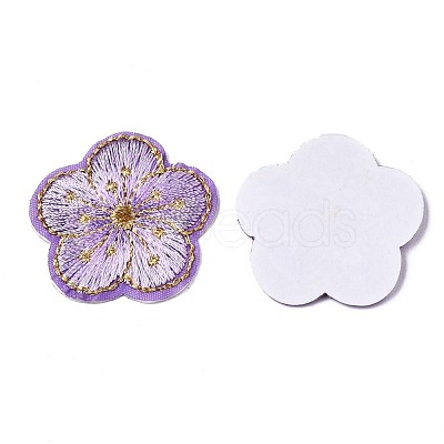 Computerized Embroidery Non Woven Fabric Self-adhesive Patches X-AJEW-T010-02C-1