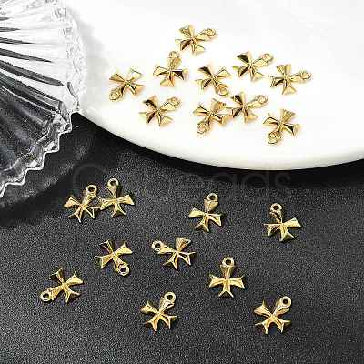 SHEGRACE Brass Cross Charms XGR0162G-98G-1
