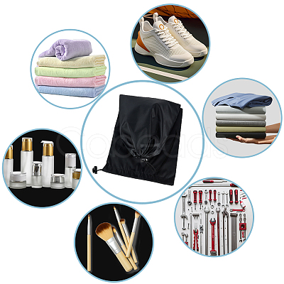 Oxford Cloth Drawstring Pouches with Cord ABAG-WH0039-63A-1