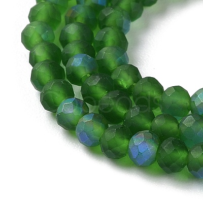 Imitation Jade Glass Beads Strands EGLA-YW0003-19B-21-1