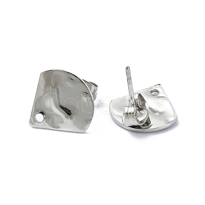 Non-Tarnish 304 Stainless Steel Stud Earring Findings STAS-L024-003P-04-1