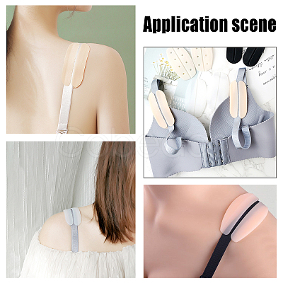 12Pcs 3 Color Silicone Non-slip Shoulder Pad FIND-GF0002-17-1