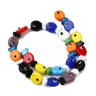Handmade Lampwork Beads LAMP-B029-01B-1
