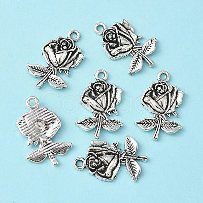 Tibetan Style Alloy Pendants TIBEP-EA155YKG-AS-LF-1