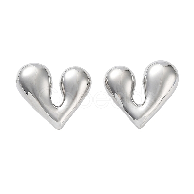 Non-Tarnish 304 Stainless Steel Stud Earrings EJEW-Z032-02P-07-1