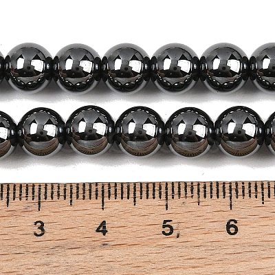 Synthetic Non-magnetic Hematite Beads Strands GG-CBAB93D-B01-8mm-1