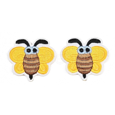 Polyester Computerized Embroidery Cloth Iron on Sew on Patches PATC-L001-03-1