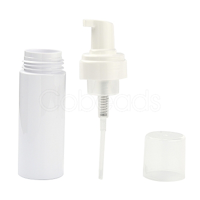 150ml Refillable PET Plastic Foaming Soap Dispensers LS-TOOL-WH0080-52B-1