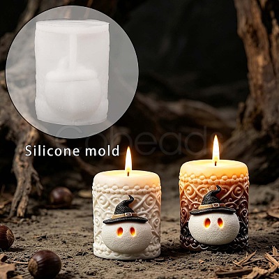 Halloween DIY Silicone Candle Holder Molds SL-CBA2919-01H-1