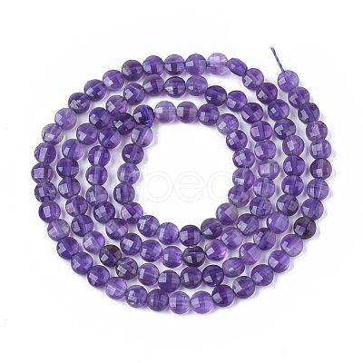 Natural Amethyst Beads Strands G-S362-015-1