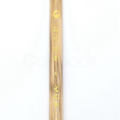 Bamboo Chinese Calligraphy Brushes AJEW-WH0237-52G-1