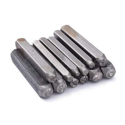 Iron Seal Stamps AJEW-XCP0001-24-1