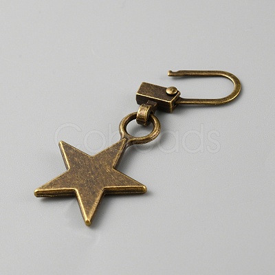 Alloy Zipper Puller FIND-TAC0011-84AB-1