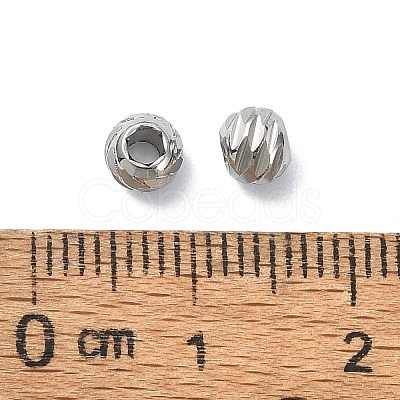 Non-Tarnish 316 Stainless Steel Beads STAS-H191-09P-1