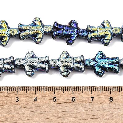 Czech Pressed Glass Beads GLAA-I061-29-1