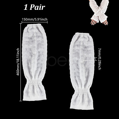 Polyester Stretch Oversleeves AJEW-WH0651-23-1