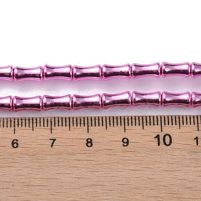 Electroplate Glass Beads Strands EGLA-Q128-13A-1