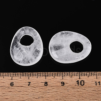 Natural Quartz Crystal Pendants X-G-T144-09A-1