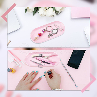 Plastic Nail Salon Utility Trays AJEW-CP0010-96B-1