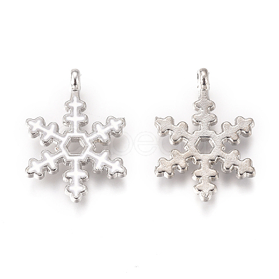 Platinum Plated Alloy Pendants LS-PALLOY-L228-010P-1