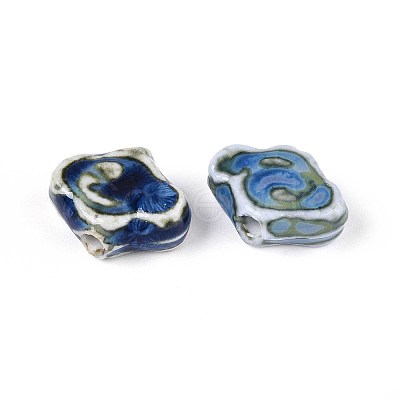 Handmade Porcelain Beads PORC-T133-30H-1