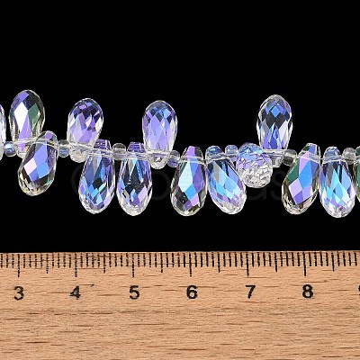 Electroplate Glass Beads Strands EGLA-B006-01A-FR03-1