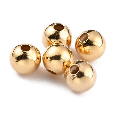 Brass Spacer Beads KK-O133-010D-G-1