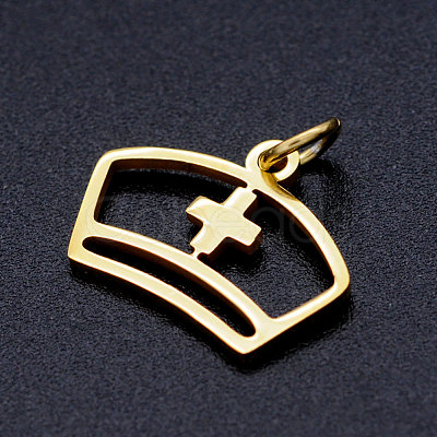 201 Stainless Steel Pendants STAS-T046-JA368-2-1