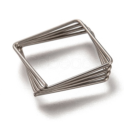 Non-Tarnish 304 Stainless Steel Open Jump Rings STAS-H133-14P-1