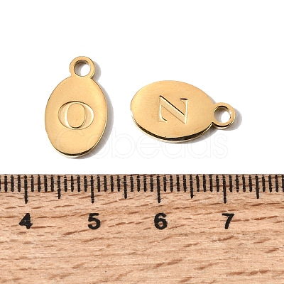 26Pcs 304 Stainless Steel Pendants STAS-H258-04G-1